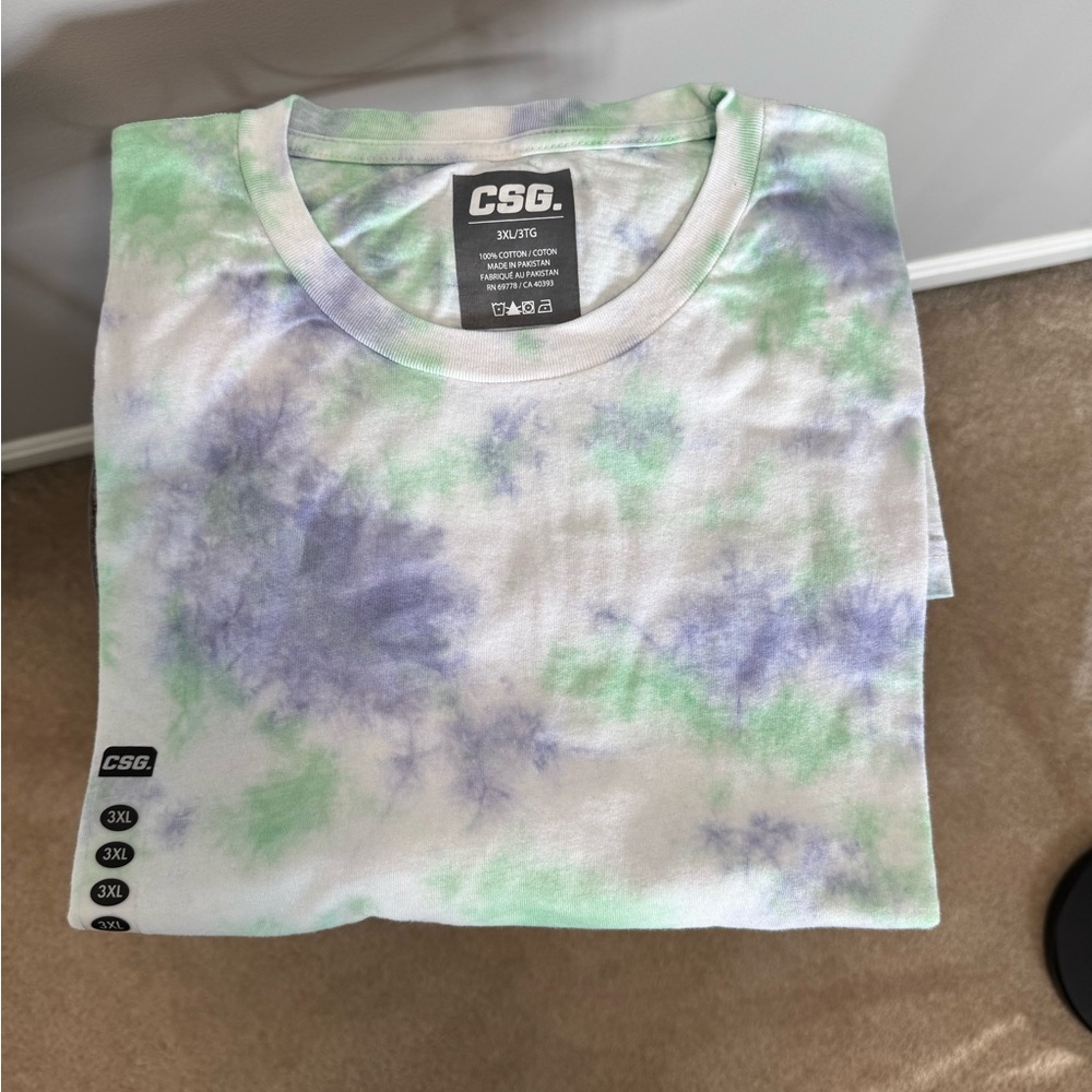 NWOT - men’s CSG tie-dye t-shirt